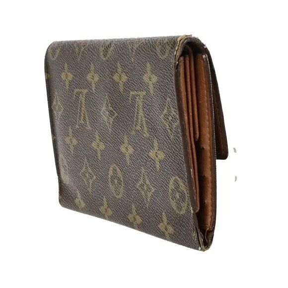 LOUIS VUITTON International Long Trifold Wallet Monogram Brown M61215 07EB605 - Picture 4 of 16